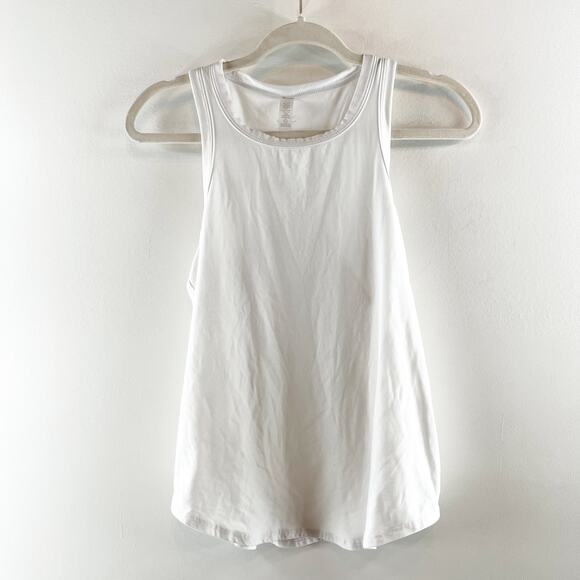 Beyond Yoga Featherweight Keep it Moving Tank Top White Medium - Picture 1 of 6